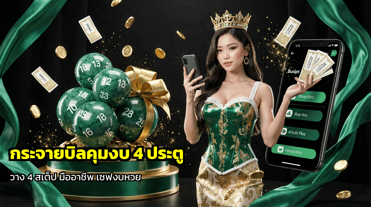 กระจายบิลคุมงบ 4 ประตู